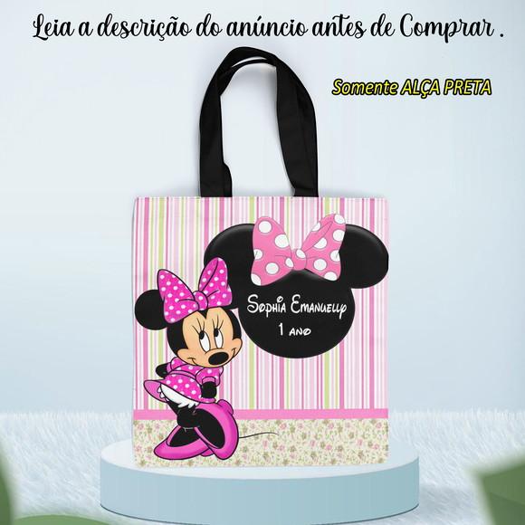 Sacolinha Ecobag Personalizada da Minnie