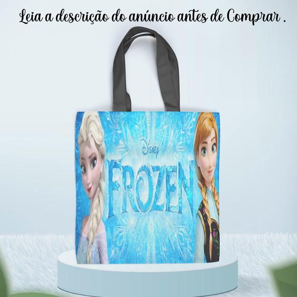 Sacolinha Ecobag Personalizada para Lembrancinhas Frozen