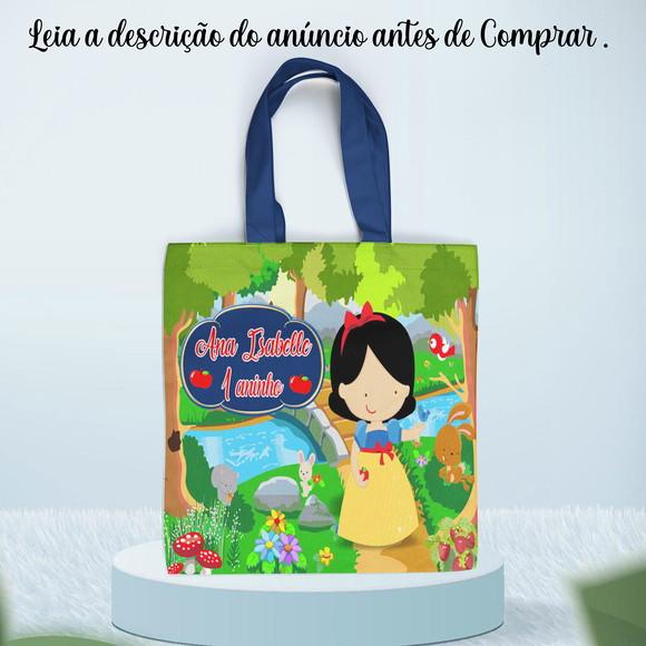 Sacolinha Personalizada da Branca de Neve