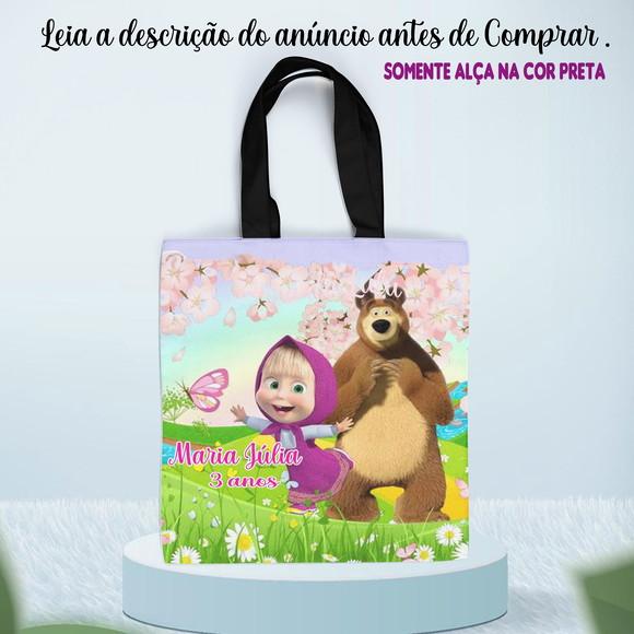 Sacolinha Personalizada da Marsha e o Urso