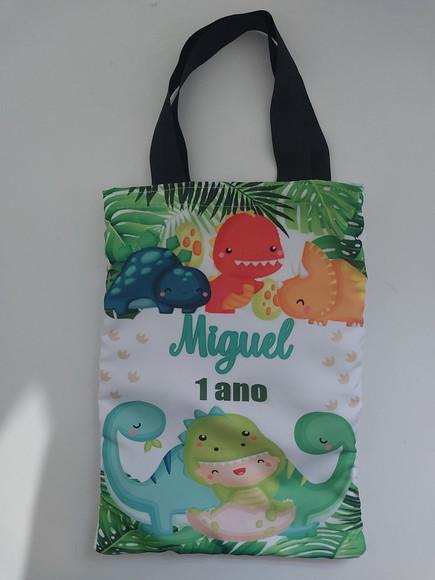 Sacolinha Personalizada Dinossauros Baby