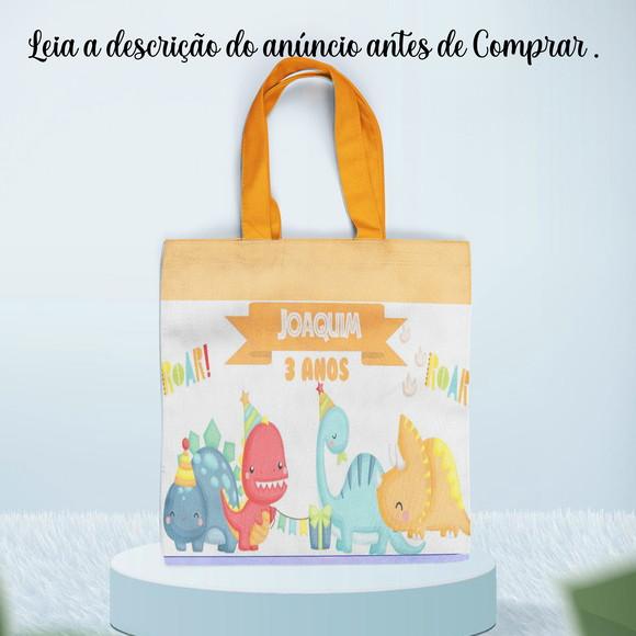 Sacolinha Personalizada Dinossauros Baby
