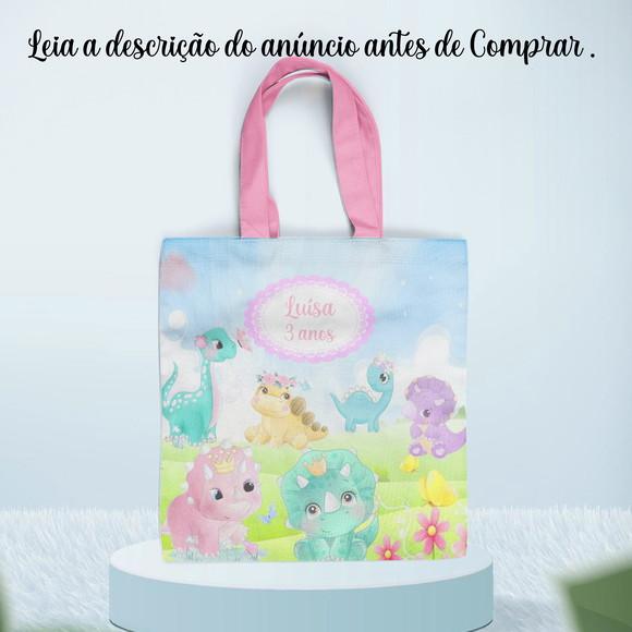 Sacolinha Personalizada Dinossauros Baby