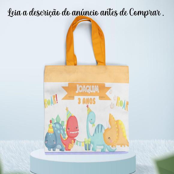 Sacolinha Personalizada Dinossauros Baby