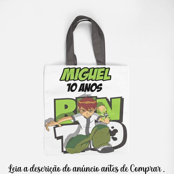 Sacolinha Personalizada do Ben 10