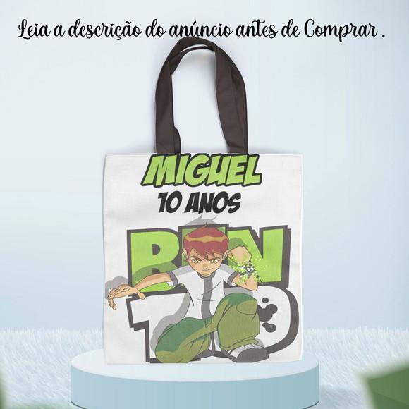 Sacolinha Personalizada do Ben 10
