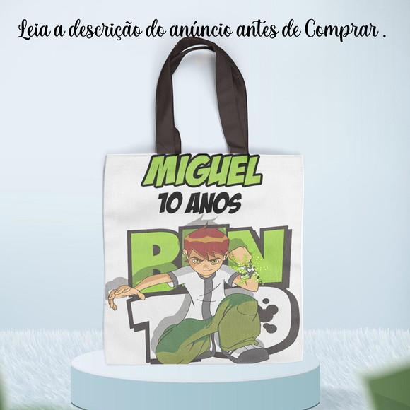 Sacolinha Personalizada do Ben 10