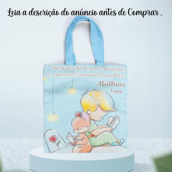 Sacolinha Personalizada do Pequeno Principe
