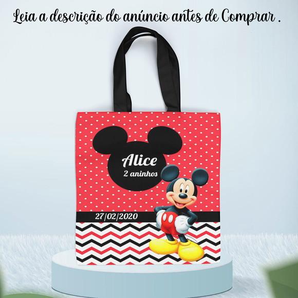 Sacolinha Personalizada do Mickey