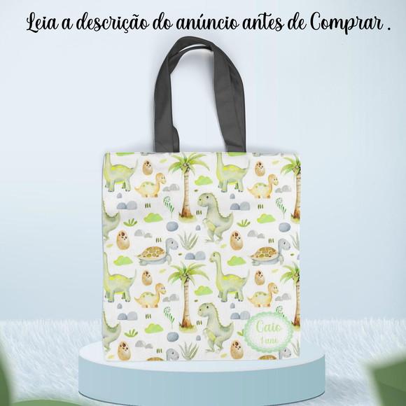 Sacolinha Personalizada dos Dinossauros Baby