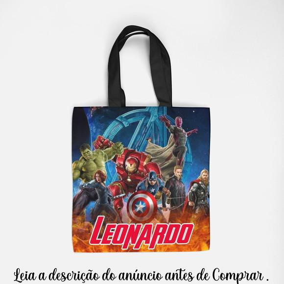 Sacolinha Personalizada dos Vingadores