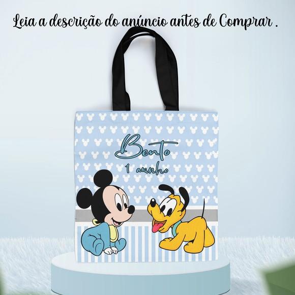 Sacolinha Personalizada para Lembrancinhas Mickey Baby