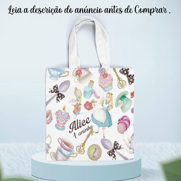 Sacolinha Surpresa Lembrancinhas de Aniversario da Alice