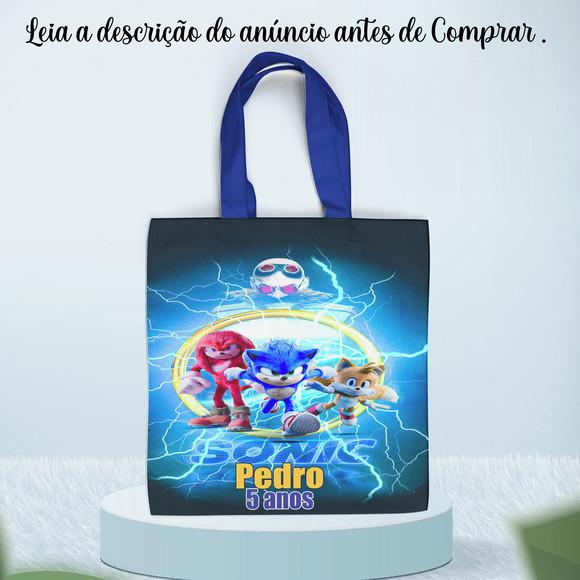 Sacolinha Surpresa Lembrancinhas do Sonic
