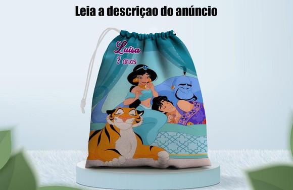 Saquinho Personalizado da Princesa Jasmine