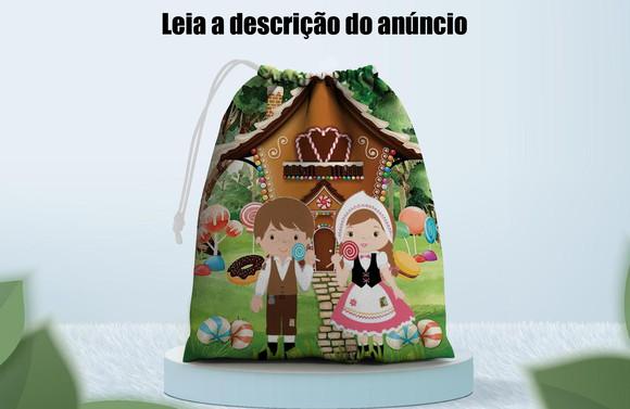 Saquinho Surpresa Lembrancinhas João e Maria
