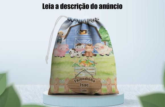 Saquinho Surpresa para Lembrancinhas Fazendinha