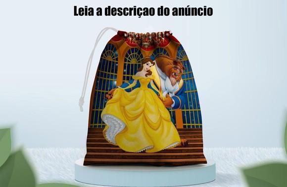 Saquinho Surpresa Personalizado da Bela e a Fera