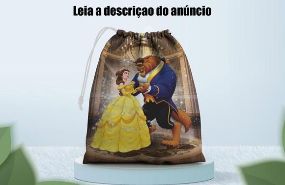 Saquinho Surpresa Personalizado da Bela e a Fera