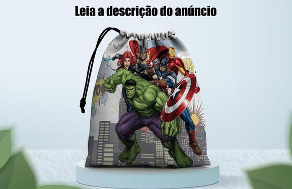 Saquinho Surpresa Personalizado dos Vingadores