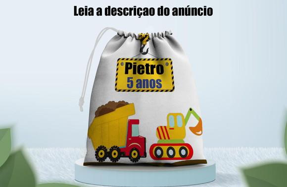 Saquinho Surpresa Personalizado Meio de Transporte