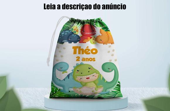Saquinho Surpresa Sacolinha Dinossauros Baby