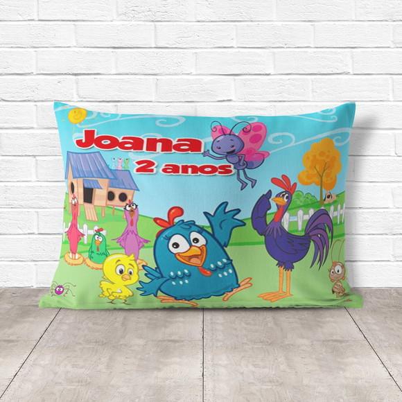 Almofada Personalizada da Galinha Pintadinha