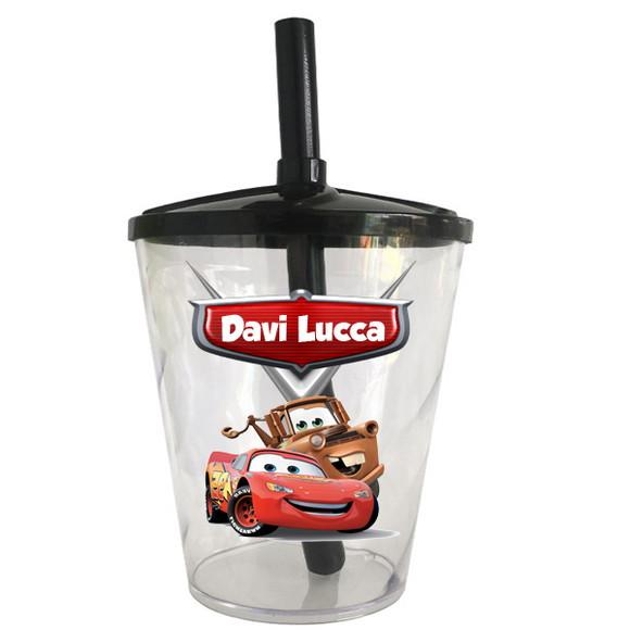 Copo Twister Carros Disney Macqueen
