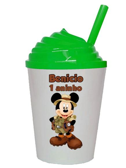 Copo Twister com Tampa Chantilly do Mickey