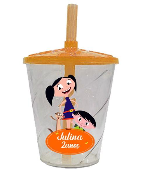 Copo Twister para Lembrancinhas do Show da Luna