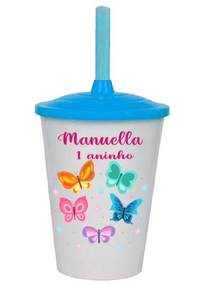 Copo Twister Personalizado Borboletas
