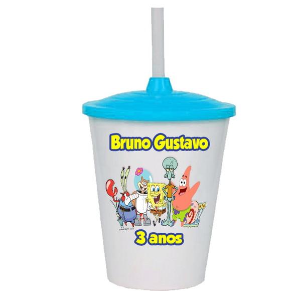 Copo Twister Persnonalizado Bob Esponja