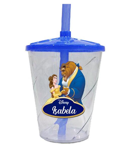 Copo Twister Personalizado Bela e a Fera