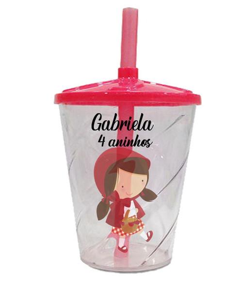 Copo Twister Personalizado Chapeuzinho Vermelho