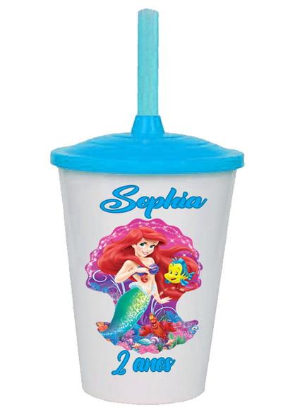 Copo Twister Personalizado da Sereia Ariel