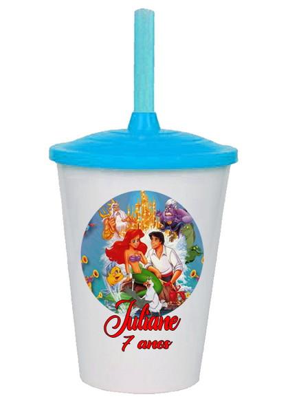 Copo Twister Personalizado Da Sereia Ariel