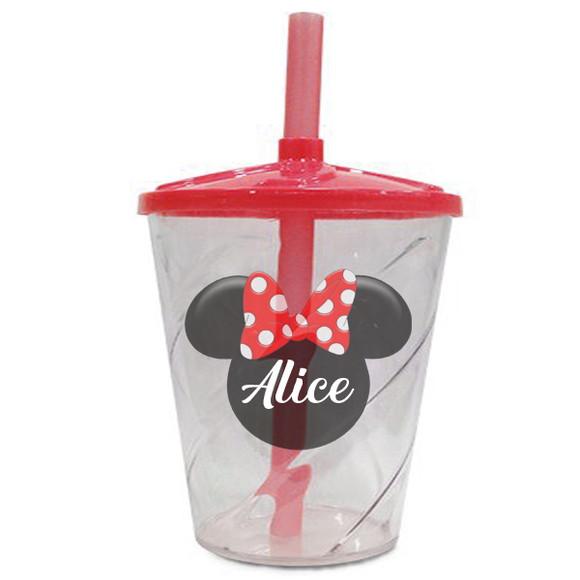 Copo Twister Personalizado Minnie e Mickey Mouse