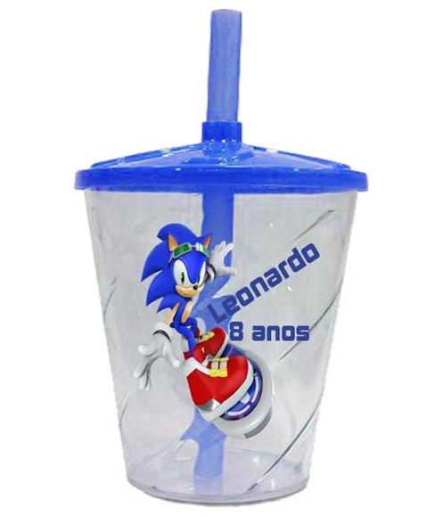 Copo Twister Personalizado Sonic