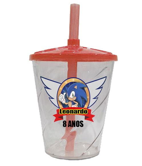 Copo Twister Personalizado Sonic
