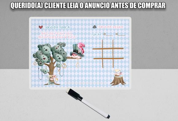Jogo da Velha Personalizado Safari Baby