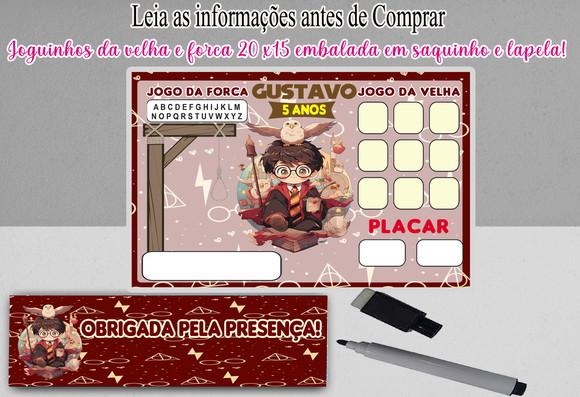 Joguinhos da Forca e Velha do Harry Potter
