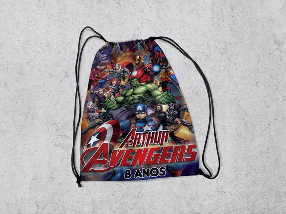 Lembrancinhas de Aniversario dos Vingadores Mochila Surpresa