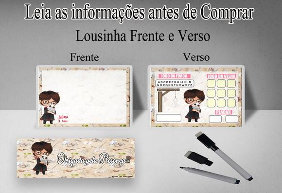 Lembrancinhas do Harry Potter Cute Lousa Magica3x1+ Caneta