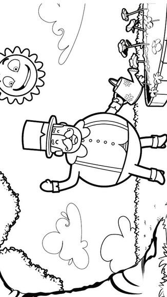 Livrinho para Colorir com Giz de Cera Mundo Bita