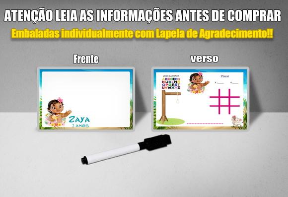 Lousa Magica lembrancinhas da Moana Baby