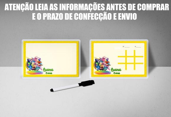 Lousa Magica + Canetinha Lembrancinhas Divertidamente