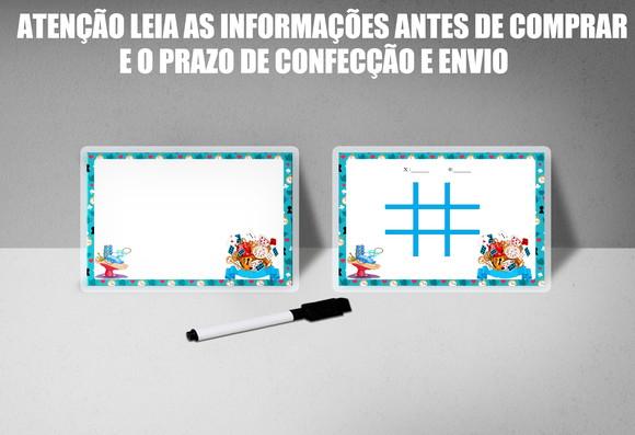 Lousa Magica 3x1 + Canetinha Chapeleiro Maluco