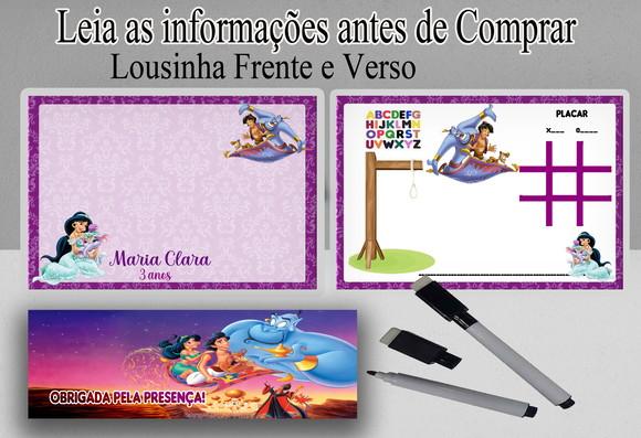 Lousa Magica 3x1 com Canetinha Lembrancinhas da Jasmine