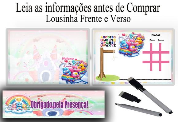 Lousa Magica 3x1 dos Ursinhos Carinhosos