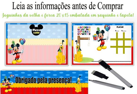 Lousa Magica com Canetinha Festa do Mickey